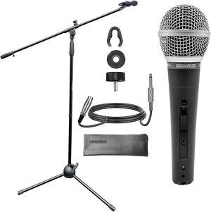 IUKUS USB Microphone, PC Microphone for Computer with Stand & Filter USB  Condenser Mic for Laptop Desktop Studio Recording Gaming Podcast Streaming