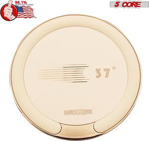 5 Core Wireless Charger Pad 15W Fast Charging Station , QI Phone & Air Pods & Compatible CDKW04 W