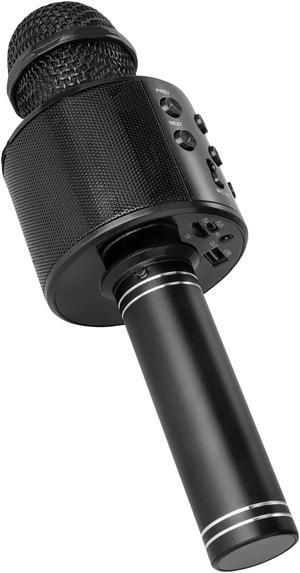 5 Core Inc. Karaoke Microphone Bluetooth Mic Portable Handheld Wireless Singing Machine Cordless Microfonos - WM SPK BLK