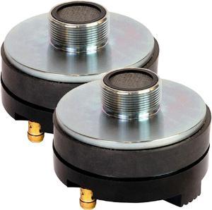 5 Core 2PCS Horn Tweeter Replacement Compression Driver 135W RMS Tweeter 8 Ohm Compact PA Horn Speakers Heavy Duty All Weather Use Audio Horn Speakers 18 T.P.I Tapping - CD 135 2PCS