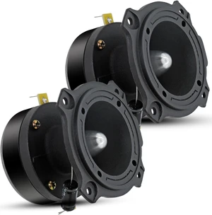 5 Core 3.5 Inch Tweeters Pair Set 60W Combined RMS 4 OHM Super Tweeter Speakers for Car Audio PA DJ System Aluminum Build Easy to Mount - TW BLT 180 BLK PAIR 5 Core 3.5 Inch Tweeters Pair Set 60W Combined RMS 4 OHM Super Tweeter Speakers for Car Audio PA DJ System Aluminum Build Easy to Mount - TW BLT 180 BLK PAIR