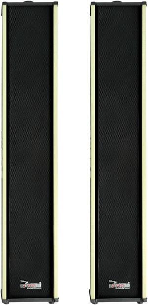 5 Core Outdoor Speakers Stereo In Wall Speaker Pair 300W Peak Passive Outside Surface Mount Wired Waterproof Patio House Garage Indoor Exterior Audio System Out Door Bocinas Para Casa - WS 30T 2 PCS