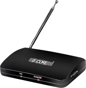 5 Core Wireless Microphone System Dual Function Wireless - Wired Microphone System