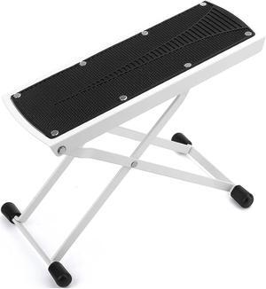 5 Core Guitar Foot Stool Height Adjustable Folding Leg Rest Classical Footrest