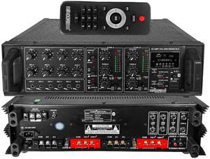 5 Core Amplifier Home Audio Stereo Receiver PA Speaker Microphone Surround Sound Amp