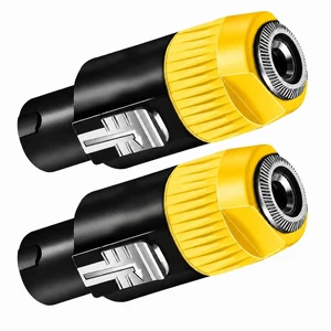 5 Core Speakon Adapter High Quality Audio Jack Male Audio Pin Speaker Adapter Connector 5 Core Speakon Adapter High Quality Audio Jack Male Audio Pin Speaker Adapter Connector
