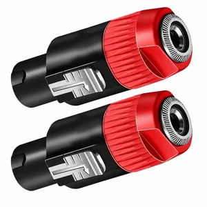 5 Core Speakon Adapter High Quality Audio Jack Male Audio Pin Speaker Adapter Connector 5 Core Speakon Adapter High Quality Audio Jack Male Audio Pin Speaker Adapter Connector