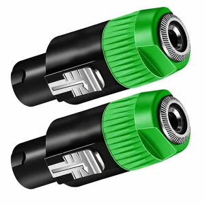 5 Core Speakon Adapter High Quality Audio Jack Male Audio Pin Speaker Adapter Connector 5 Core Speakon Adapter High Quality Audio Jack Male Audio Pin Speaker Adapter Connector