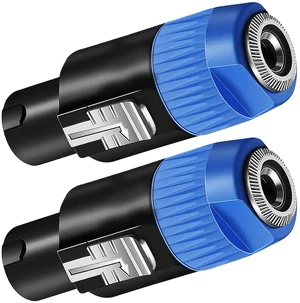 5 Core Speakon Adapter High Quality Audio Jack Male Audio Pin Speaker Adapter Connector 5 Core Speakon Adapter High Quality Audio Jack Male Audio Pin Speaker Adapter Connector