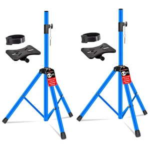 5 Core Speaker Stand Pair Height Adjustable 54" Heavy Duty PA DJ Tripod Studio Monitor Stands 5 Core Speaker Stand Pair Height Adjustable 54" Heavy Duty PA DJ Tripod Studio Monitor Stands