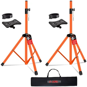 5 Core Speaker Stand Pair Height Adjustable 54" Heavy Duty PA DJ Tripod Studio Monitor Stands 5 Core Speaker Stand Pair Height Adjustable 54" Heavy Duty PA DJ Tripod Studio Monitor Stands