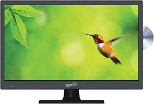 Supersonic SC-1312, 13.3" Diagonal Class LED-Backlit LCD TV, with Built-in DVD Player, 720p 1366 x 768, with Mohu Leaf 30 HDTV Antenna