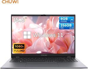 CHUWI  15.6" HeroBook Plus  Laptop Computer, 8GB RAM 256GB SSD, Windows 11 Laptop, Intel Celeron N4020 Processor, 1920x1080P FHD Display, Ultra Slim Notebook PC, WiFi, BT4.2