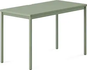 Branch Daily Desk - Functional at Home Office Desk with Effortless Assembly, Timeless Design, Rounded Corners, and Built-in Cable Notch - 48 W x 28.5 H x 24 D - Sage Work Table