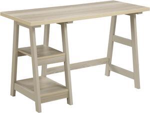 Convenience Concepts Designs2Go Desk, 47", Weathered White