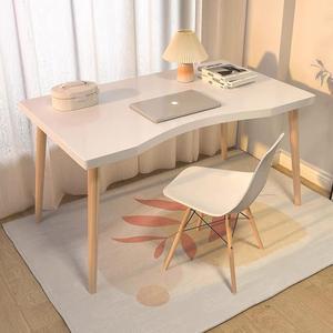 Computer Desk Study Table 39.3 inch Writing for Office Desk Simple Modern Cute Vanity Desk Suitable for Bedroom, Study, Living Room