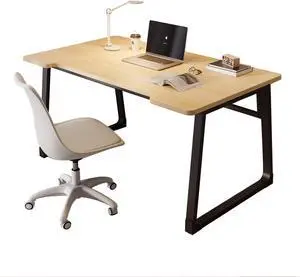 Small Computer Desk,39.4 Inch Standing Home Office Desk for Small Space Room,Writing Desk Study Desk Student Table for Bedroom Work,Teak
