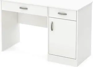 South Shore Axess Small Desk, Pure White