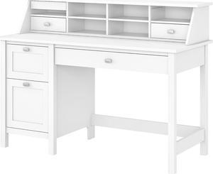 Bush Furniture Computer Desk, Pure White