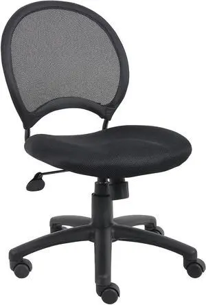 Boss B6215 Mesh Metal Task Chair