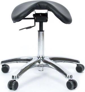 Jobri BetterPosture Saddle Chair Multifunctional Ergonomic Back Posture Stool with Tilting Seat  Reduce Pressure on Lower Back and Improve Posture While Sitting