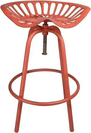 Esschert Design Tractor Chair, Red