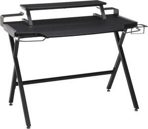 RESPAWN RSP-1000 Gaming Computer Desk, 23.625" D x 42" W x 34.625" H, Gray