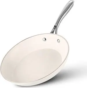 GOTHAM STEEL 10 Inch Non Stick Frying Pans Nonstick Skillet, Ceramic Pan for Cooking Non Toxic, Nonstick Frying Pan Skillets with Stay Cool Handle, Fry Pans, Oven and Dishwasher Safe GOTHAM STEEL 10 Inch Non Stick Frying Pans Nonstick Skillet, Ceramic Pan for Cooking Non Toxic, Nonstick Frying Pan Skillets with Stay Cool Handle, Fry Pans, Oven and Dishwasher Safe