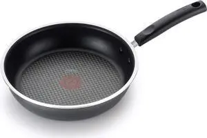 T-fal Signature Nonstick Fry Pan 12 Inch Oven Safe 350F Cookware, Pots and Pans, Dishwasher Safe, Gray