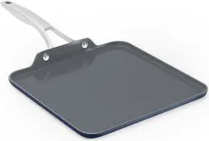 Calphalon® Premier Ceramic Nonstick 11" Square Griddle, Midnight Blue