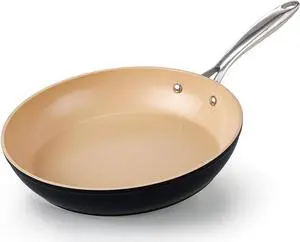 Cooks Standard 11-Inch, Black Nonstick Hard Anodized Fry Saute Omelet Pan