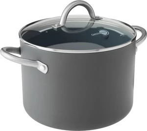 GreenPan Lima Hard Anodized Healthy Ceramic Nonstick 8QT Stock Pot with Lid, PFAS-Free, Oven Safe, Gray GreenPan Lima Hard Anodized Healthy Ceramic Nonstick 8QT Stock Pot with Lid, PFAS-Free, Oven Safe, Gray