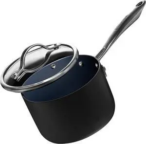 Guy Fieri's Flavortown 2-Quart Sauce Pan with Lid, Non-stick Cookware Without PFAS, PTFE, or PFOA