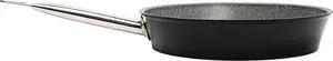 serenk Excellence Granite Egg Pan, PFOA Free Frying Pan, Extra Thick Bottom Non Stick Fry Skillet, 1.8 in 1.5 qt Omelette Pan with Glass Lid, Oven and Dishwasher Safe (10.23in 60.86oz)