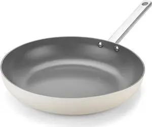 8 Inch Nonstick Ceramic Frying Pan Healthy Frying Pan Even Heat Distribution Skillet Dishwasher Safe Pan Induction Compatible Ceramic Pan PFOA Free
