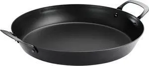 Tramontina Carbon Steel 15-Inch Paella Pan, Naturally Non Stick, Oven Safe