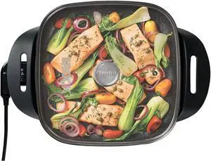 Starfrit The Rock Electric Skillet, 13.40in. x 14.20in. x 5.90in, Black