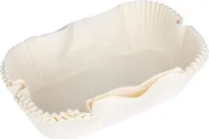 KitchenCraft Loaf Tin Liners, Non Stick, Cake and Bread Tin, 20 x 9 cm, Pack of 40 Liners, White