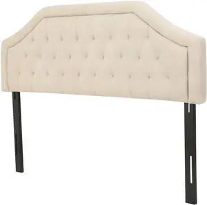 Christopher Knight Home Angelica Headboard, King / Cal King, Light Beige