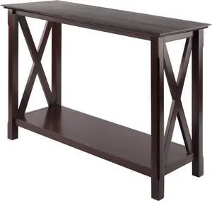 Winsome Xola Occasional Table, Product in Inches (L x W x H): 45.0 x 15.98 x 30.0, Cappuccino