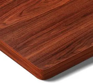 SANODESK Whole-Piece Particle Board Table Top for Standing Desk and Home Office Desk DIY, 48x24x1 Inch Mahogany Desk Top