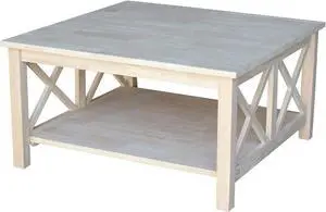 International Concepts Hampton Coffee Table, Brown