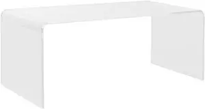 Safavieh Home Collection Atka Coffee Table, Clear