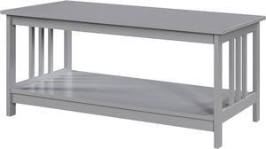 Convenience Concepts Mission Coffee Table, Gray