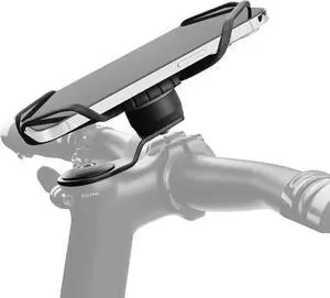 WALLFID Bike Phone Mount for Stem Mounting 4.7"-7.2" Cell Phones, Aluminum Alloy Strong Ultra Light Phone Mount for Bicycle, Designed for Road Bicycle Accessories - Cycling Gift