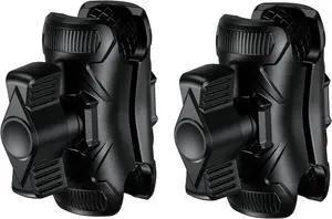 BRCOVAN 2PCS Double Socket Arm High Strength Composite Short Arm Compatible with RAM Mounts B Size 1 Inch Ball Components & Bike Motorcycle Phone Mount Holder with 1'' Ball Adapter