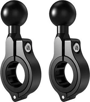 iMESTOU 2PCS Aluminium 1" Ball Base for Handlebar Mounts, Ball Adapters Fit for Ram Phone Mounts with 1" Ball Sockets