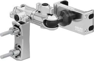 Tackform Chrome Motorcycle Perch/Brake/Clutch Reservoir Phone Mount - 20MAXX Spring Cradle | 3.5 Long Reach Arm | Billet Aluminum | Compatible with Harley-Davidson, Gold Wing, Honda, More