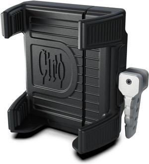 Ciro 50312 Handlebar Mount Smartphone/GPS Holder With Charger, Chrome
