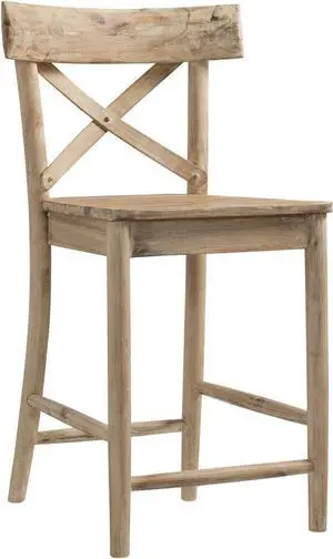 Picket House Furnishings Keaton Counter Height Stool in Natural